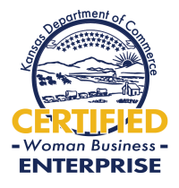 Kansas Woman Owned Business Logo kansas women owned business